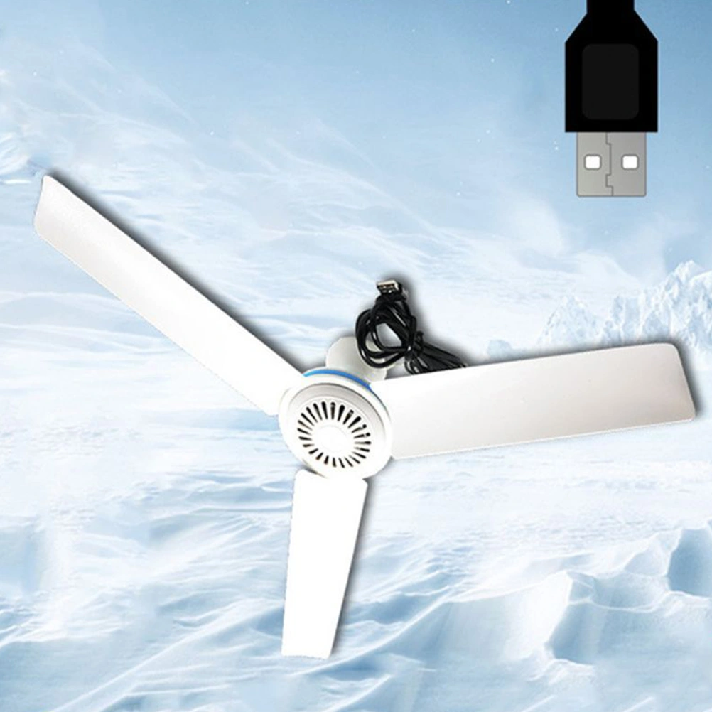 Portable Ceiling Fan Hanging Fan USB Electric Fan for Home Dormitory Camping Tents