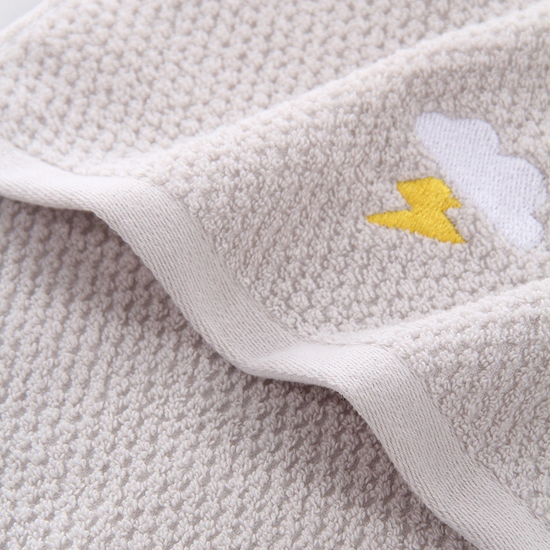 5 pcs Cute Towel Hand Towel Face Washing Towel Absorbent Washcloth Cotton Towels