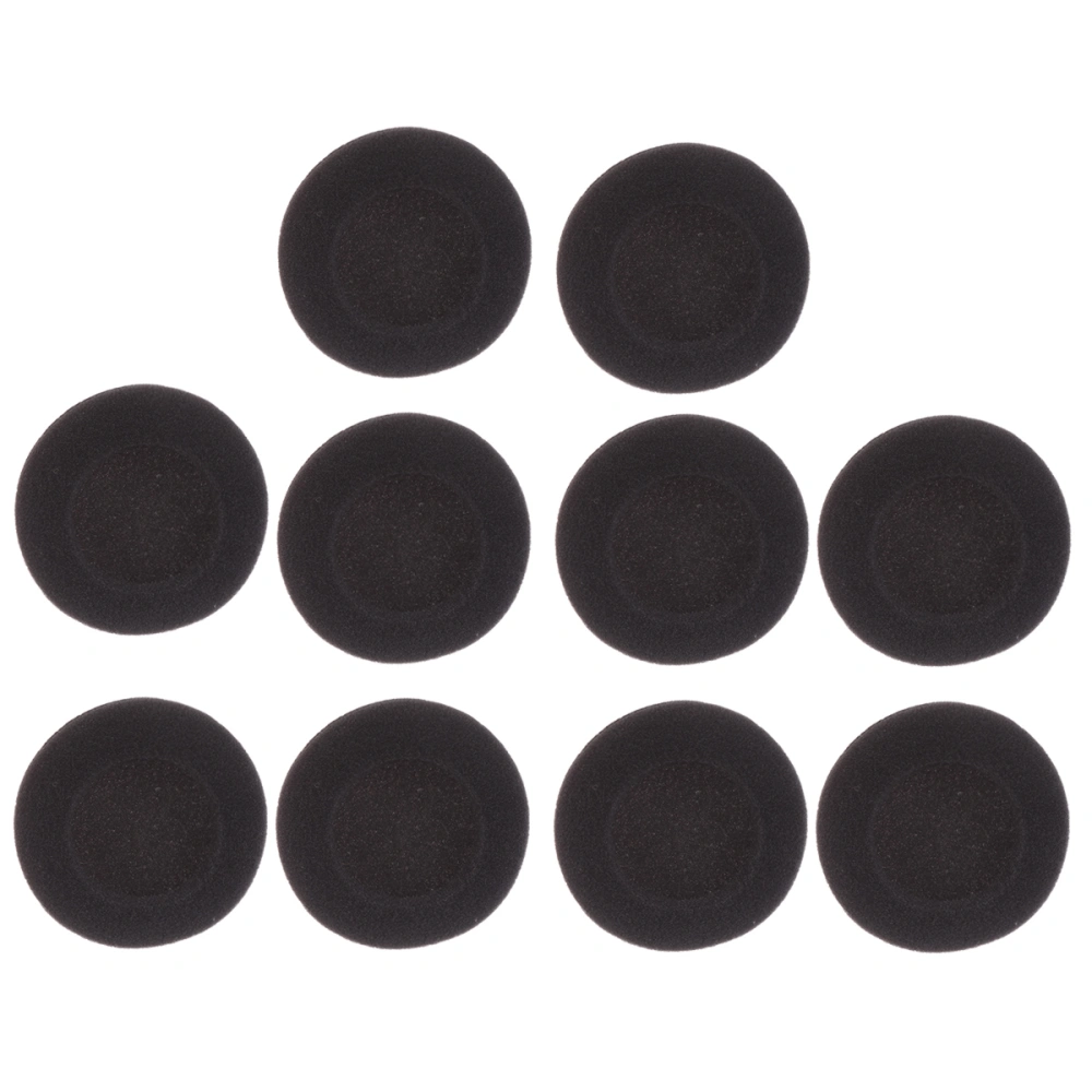 10PCS 5CM Earphone Sponge Covers Eartips Comfortable Earpad Headphone Covers Replacement