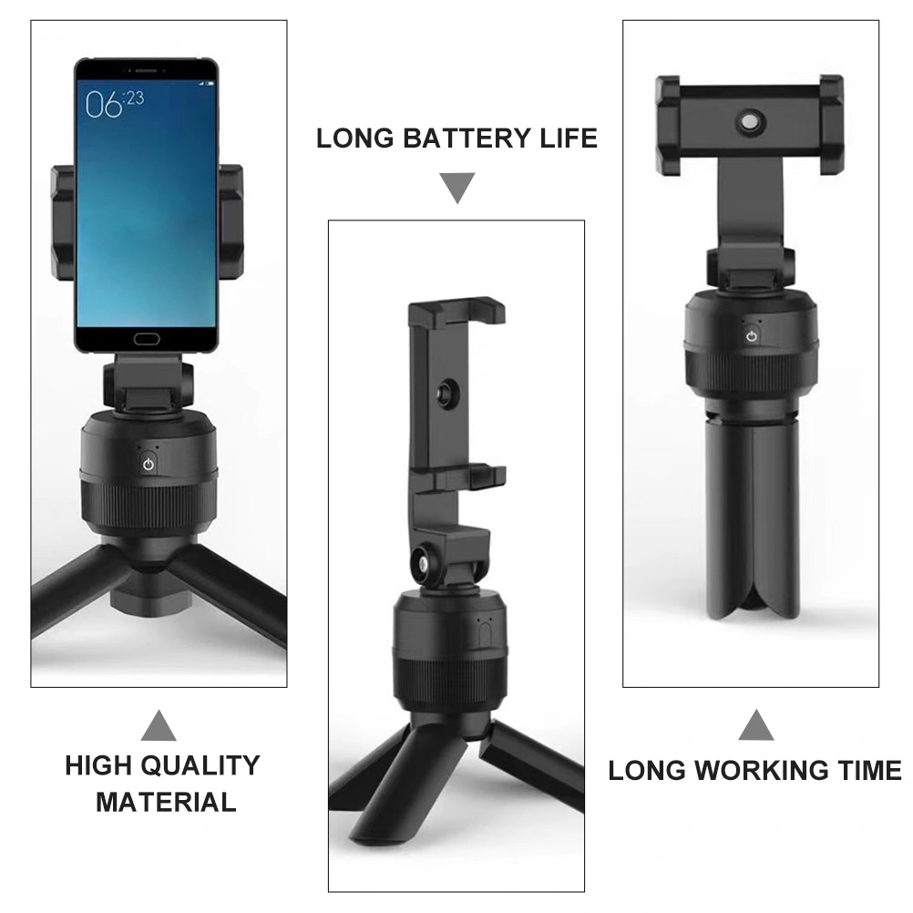 Face Tracking Tripod 360 Degree Rotation Following Shot Phone Support Rack