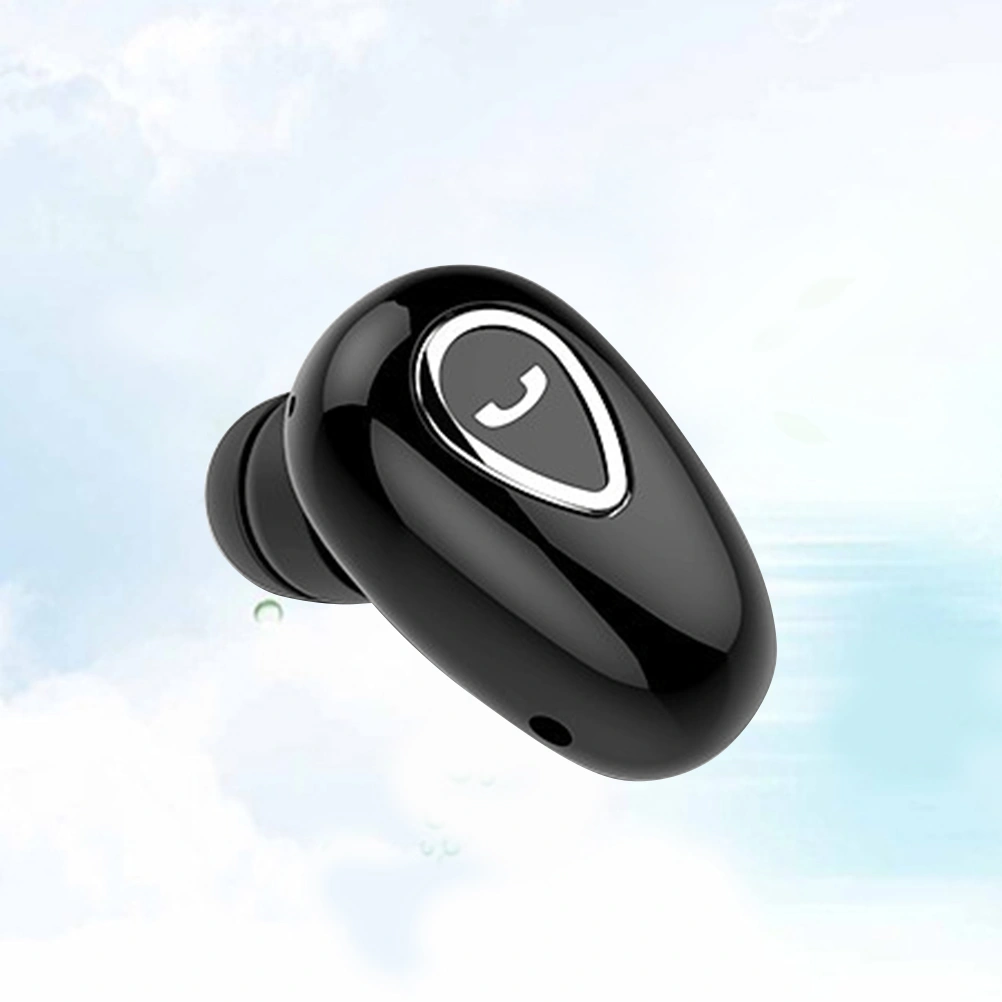WirelessMini Invisible In-Ear Sports Headphones Headset for Daily Sports (Black)