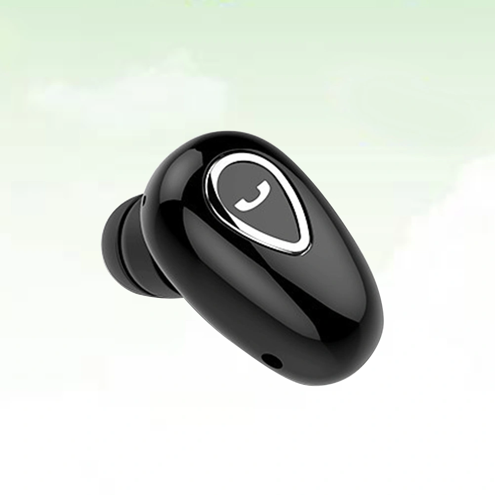 WirelessMini Invisible In-Ear Sports Headphones Headset for Daily Sports (Black)