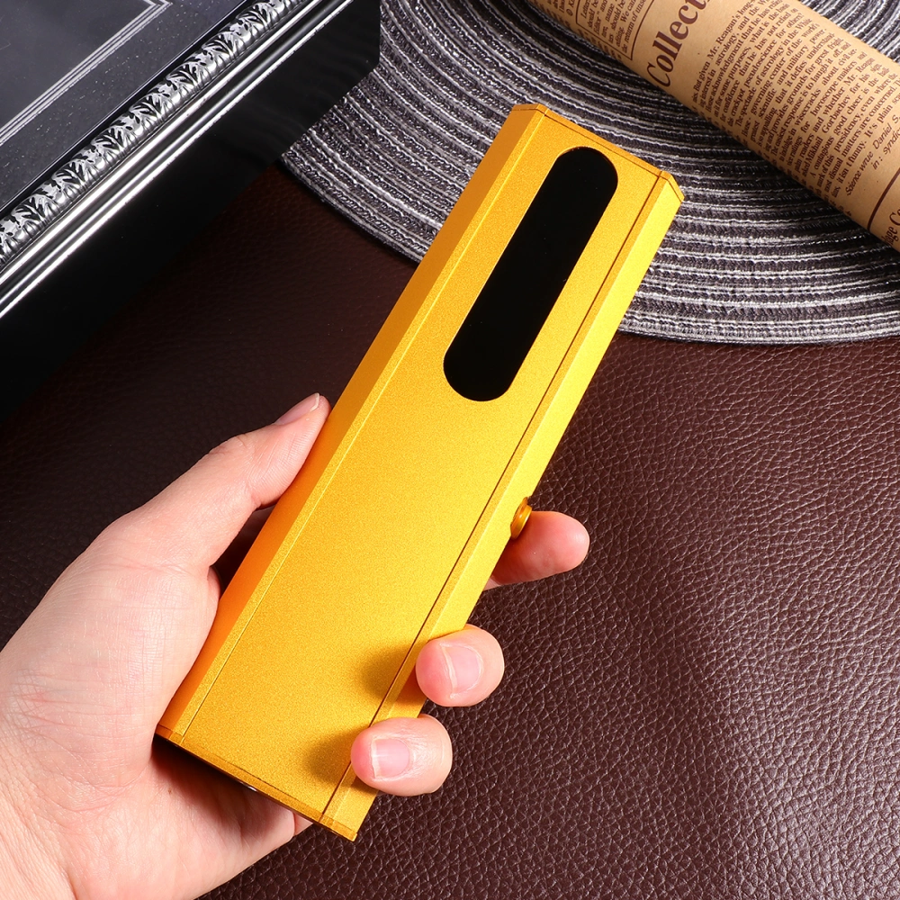 Handheld UV Disinfection Light Stick USB Charging Disinfection Light Portable UV Germicidal Lamp Tube (Yellow)