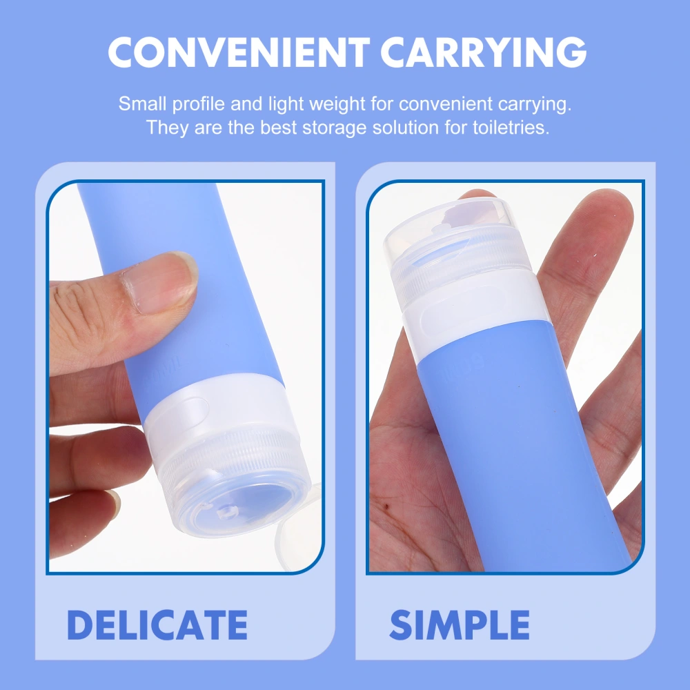 Multi-function Travel Bottle Leak Proof Shampoo Bottle Empty Bottle Silicone Travel Supply