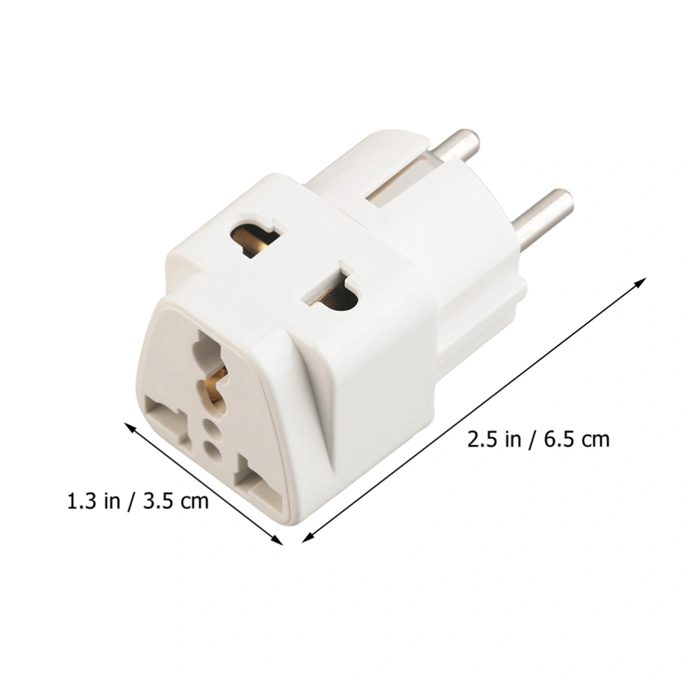 European Plug Adapter 10-16a Travel Plug Adapter 250v Wall Plug Extender Eu Plug