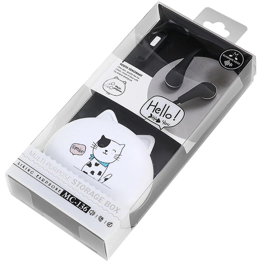In-ear Earphone Wired Earbuds Headphone Cable Adorable Design Wired Earphone