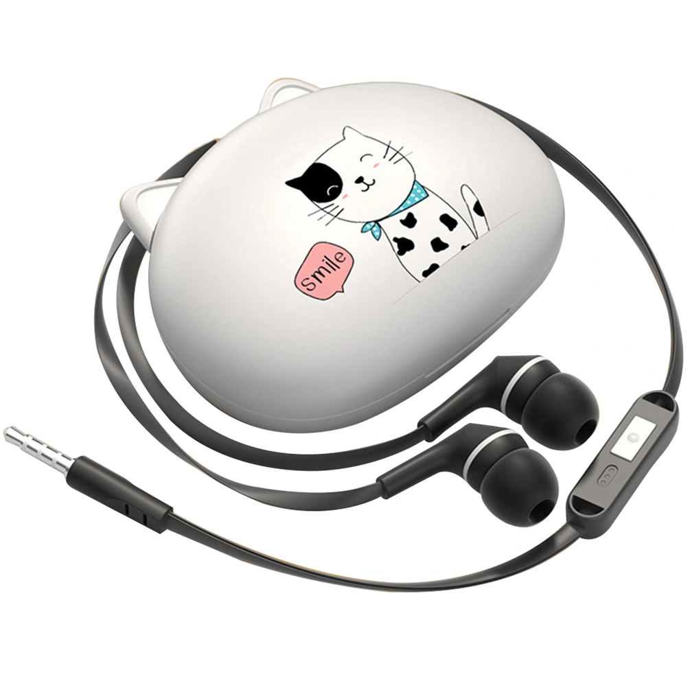 In-ear Earphone Wired Earbuds Headphone Cable Adorable Design Wired Earphone