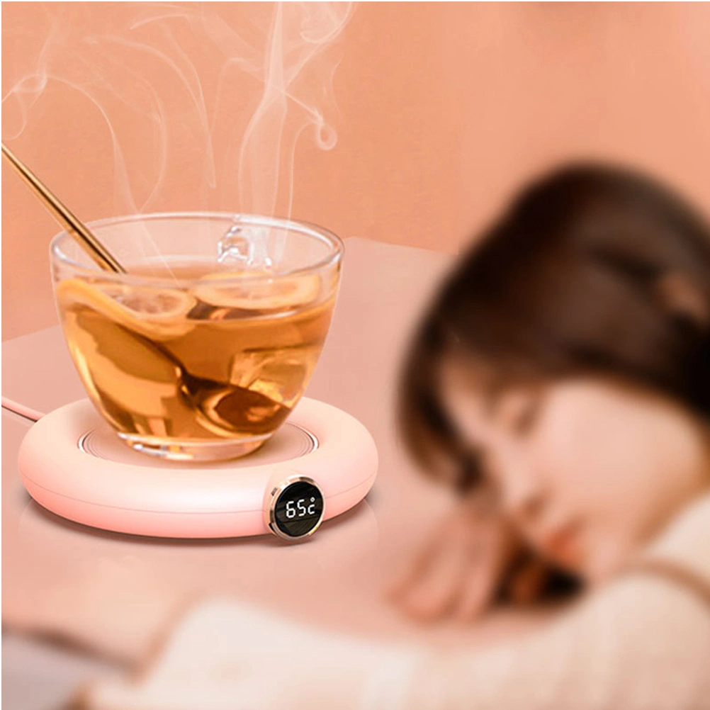 1pc Mug Warmer Mat USB Charging Coffee Mug Warmer Heat Preservation Cup Coaster