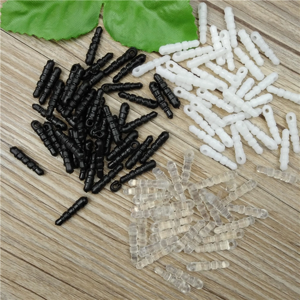 100PCS 3.0mm Jack Anti Dust Plug Earphone Stopper Cartoon Cell phone Charm For iPhone X/ 8/ 7/ 6s/ 6 Plus/ Air 2/ mini 3/ Galaxy S8 S7 S6 Edge/ LG/ Nexus/ HTC/ OnePlus and More (Black)