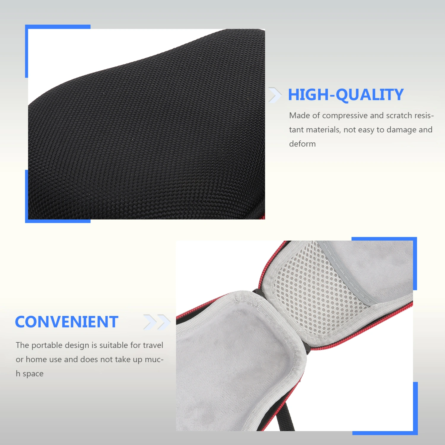 Gourd Wireless Speaker Travel Carrying Case Compatible for Clip3 (Black)