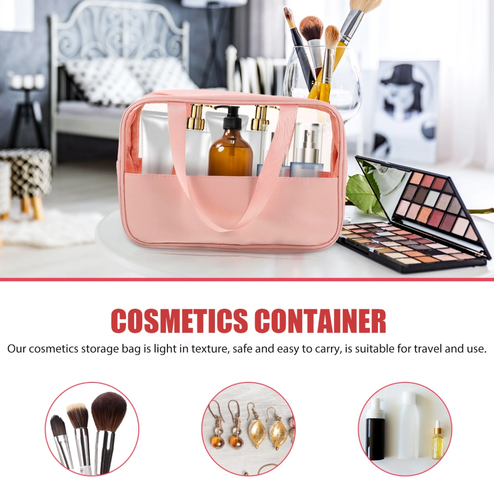 Makeup Bag Toiletries Storage Holder Clear Travel Toiletry Bag Cosmetics Container