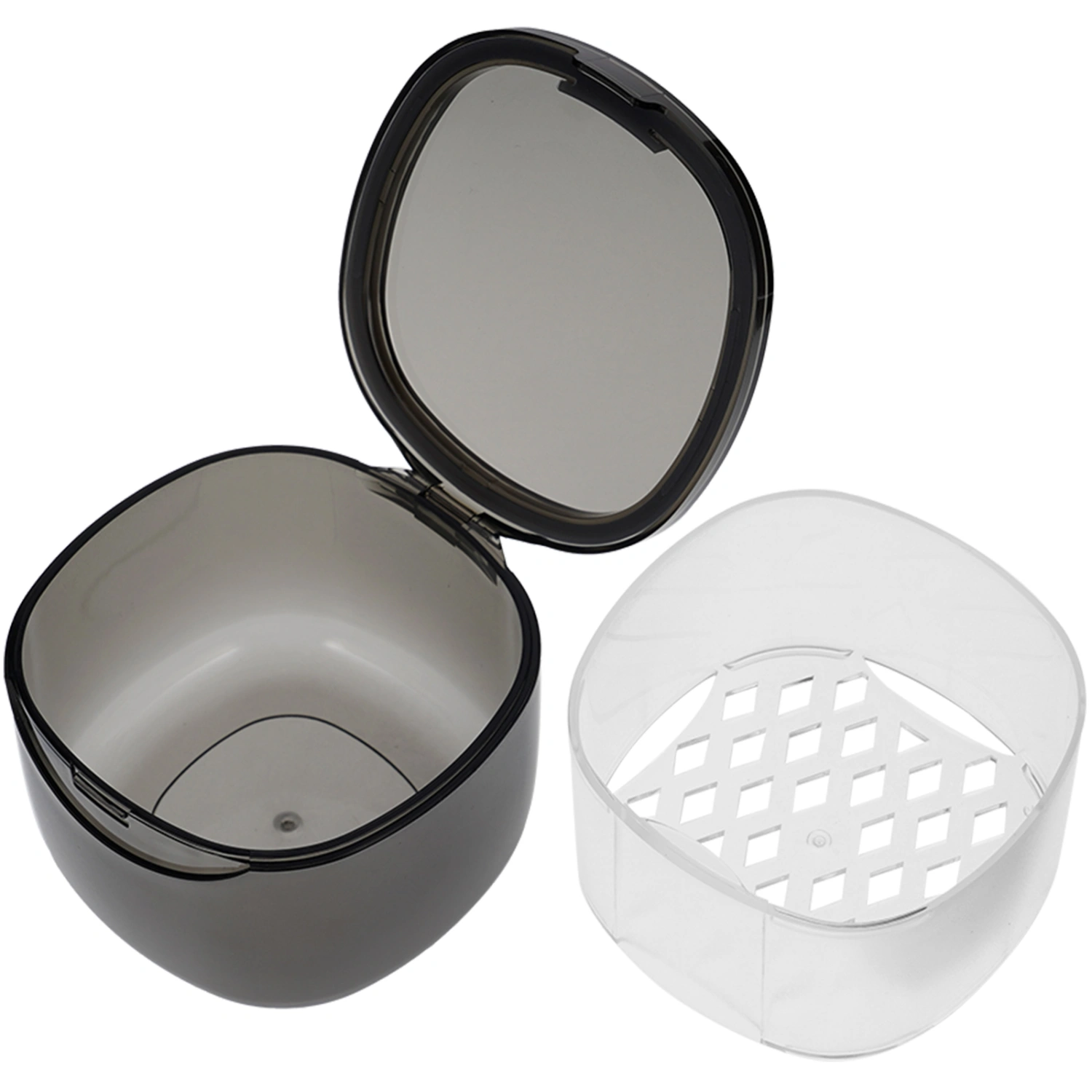 Dental Retainer Case Retainer Cleaner Case Denture Case Denture Bath Box for Cleaning Storage