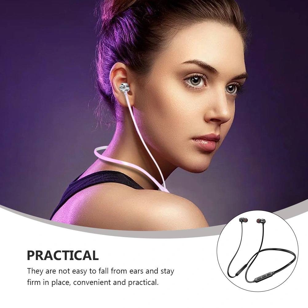 1PC Neck Type Wireless Earphone Wireless 5.1 Sports Headset (10h Standby)