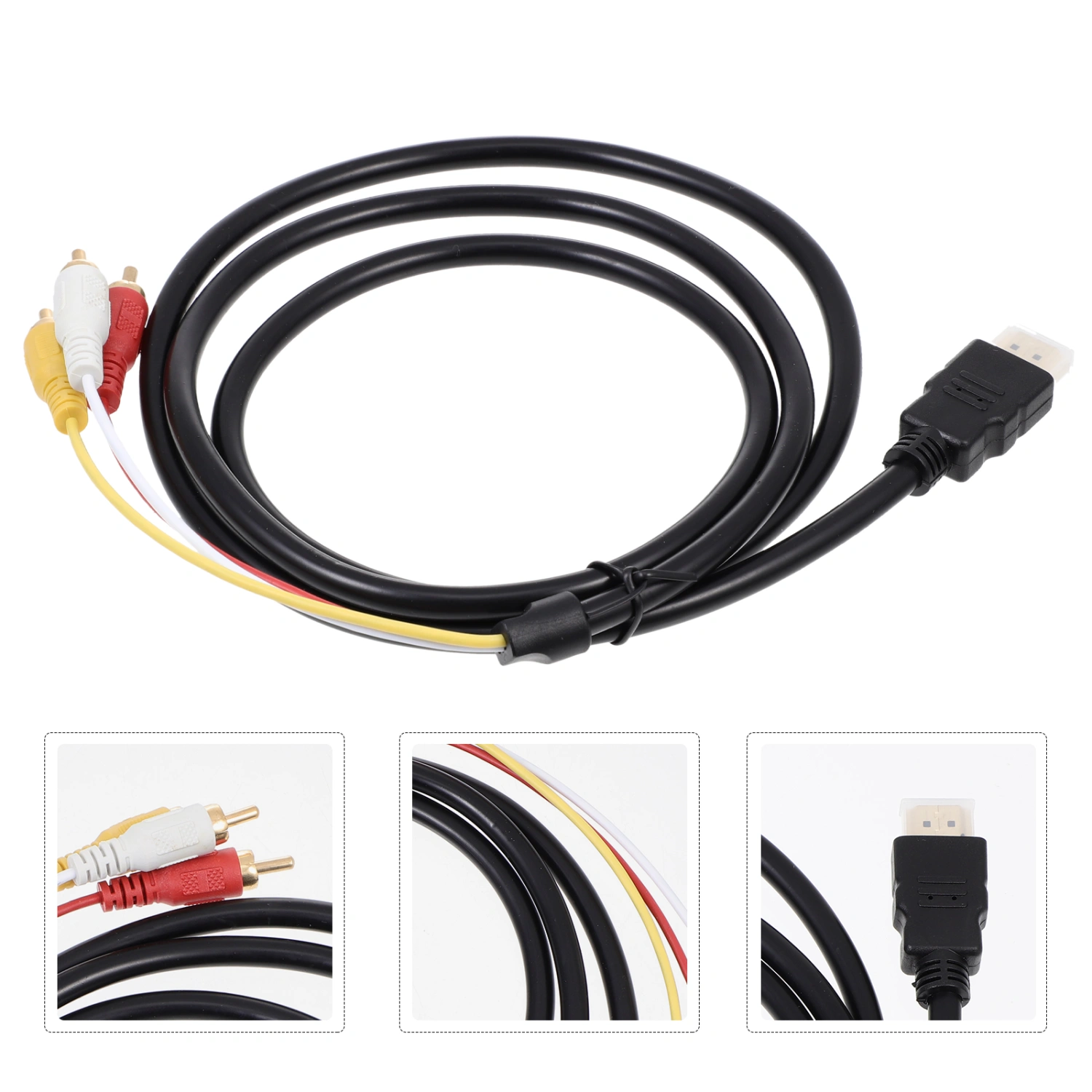 Video Adapter Cable Video to RCA Patch Cord RCA Conversion Cable Supply