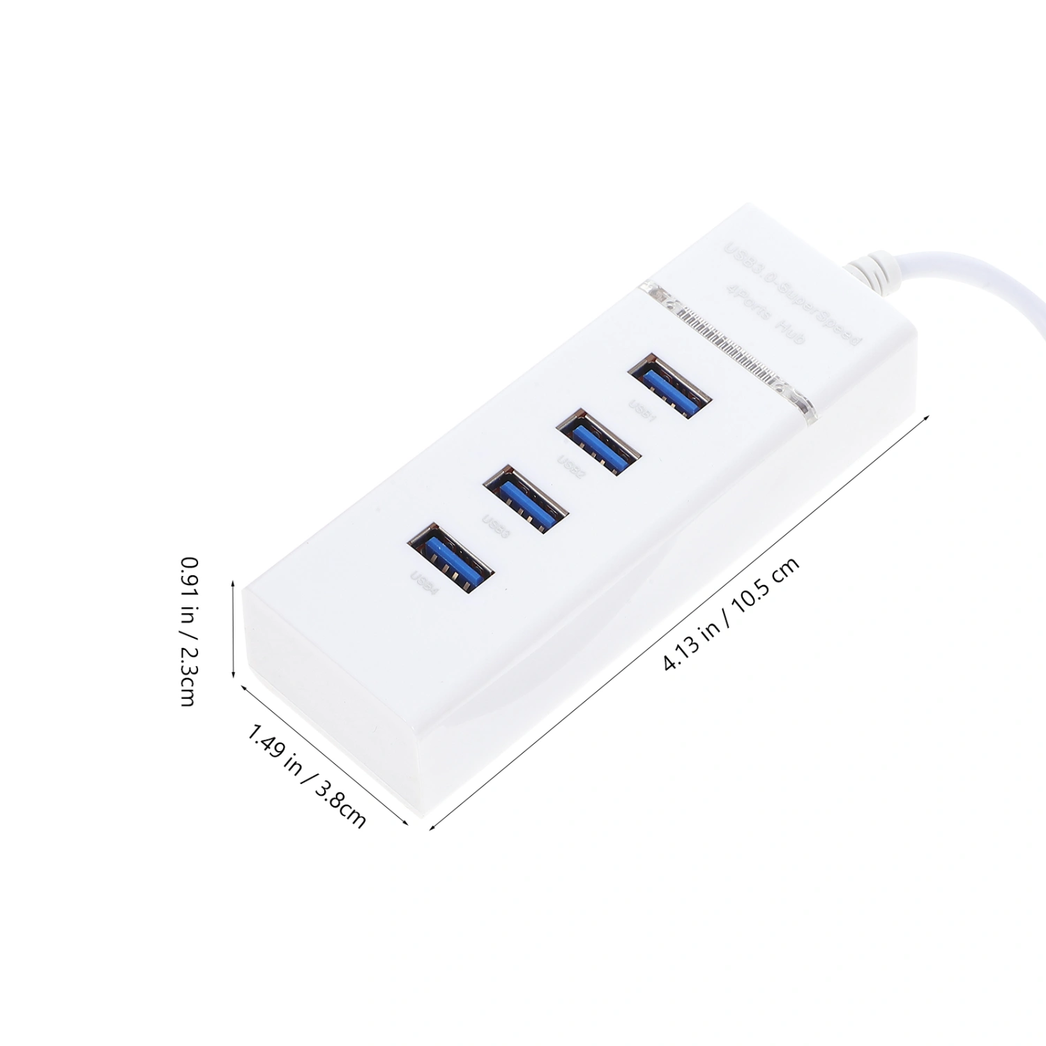 1 Pc 4 Ports USB HUB 3.0 Splitter Adapter Multi Expansion Cable Adapter