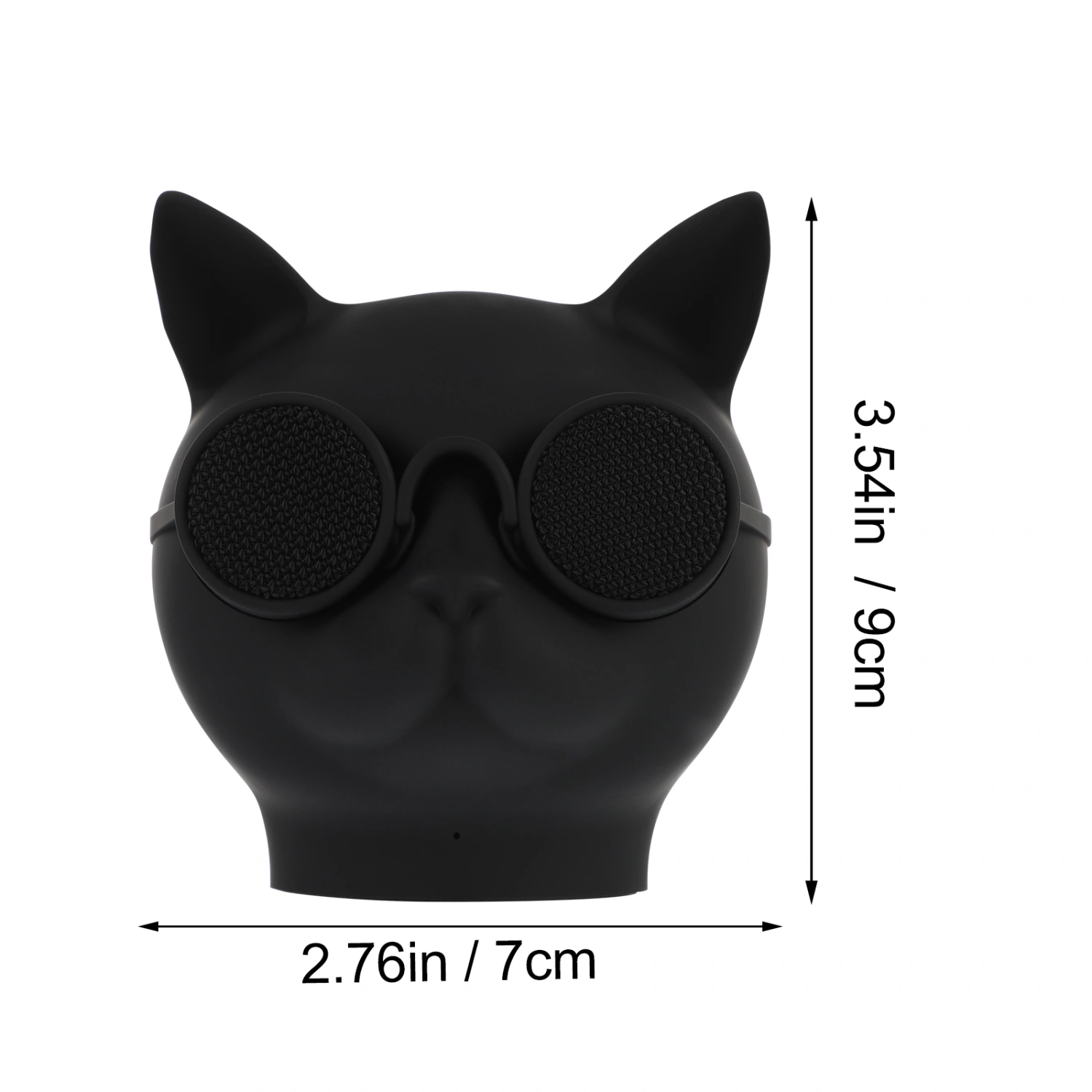 Cat Head Shape Wireless Loudspeaker Plastic Sound Box Mini Wireless Speaker