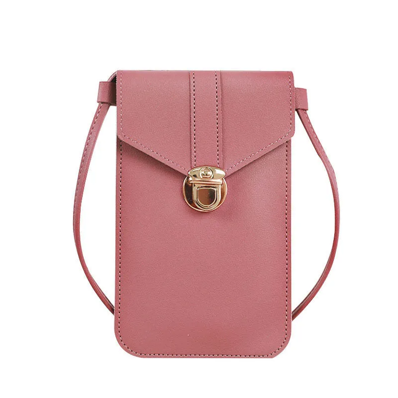 Touchscreen Crossbody Phone Bag Small Phone Handbag Portable Phone Purse for Women