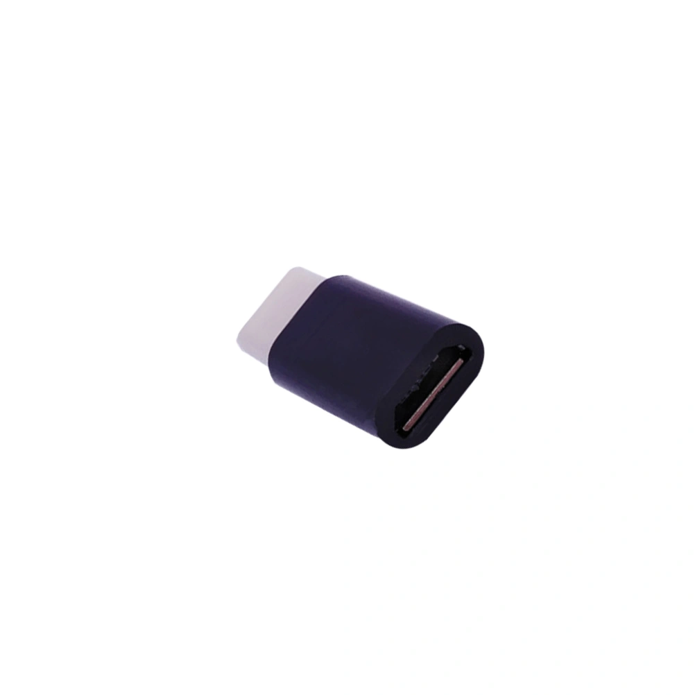 USB Type C Adapter USB C to Micro USB Adapter Connector Male to Female for Galaxy S8 Plus Galaxy Note 8 Nexus 6P 5X (Black)
