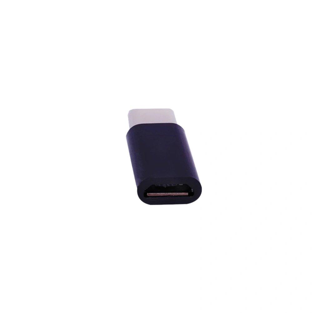 USB Type C Adapter USB C to Micro USB Adapter Connector Male to Female for Galaxy S8 Plus Galaxy Note 8 Nexus 6P 5X (Black)