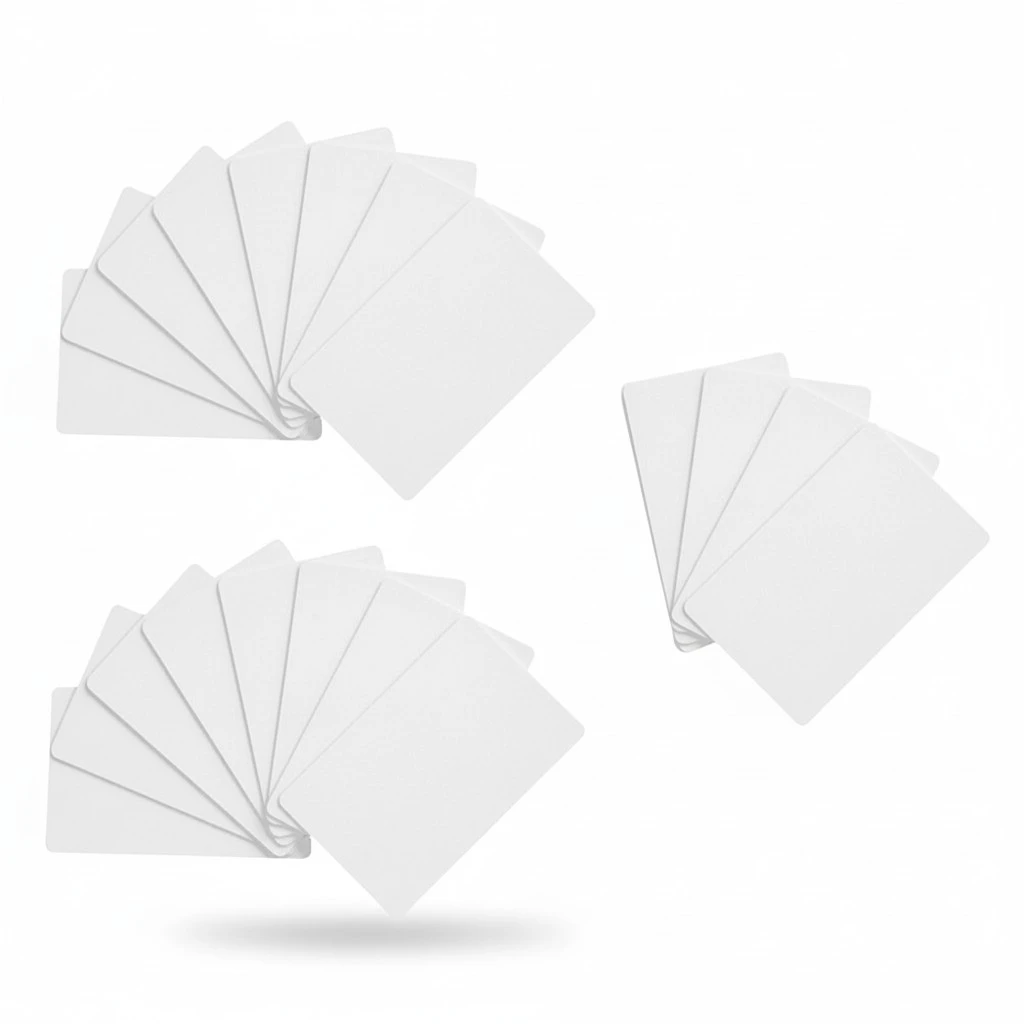 20PCS Blank NFC Tag NTAG215 Contactless IC Smart (White)
