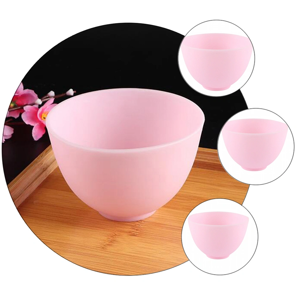 3Pcs Plastic Facial Mask Mixing Bowls Mask Stirring Bowls Cosmetic Beauty Tool