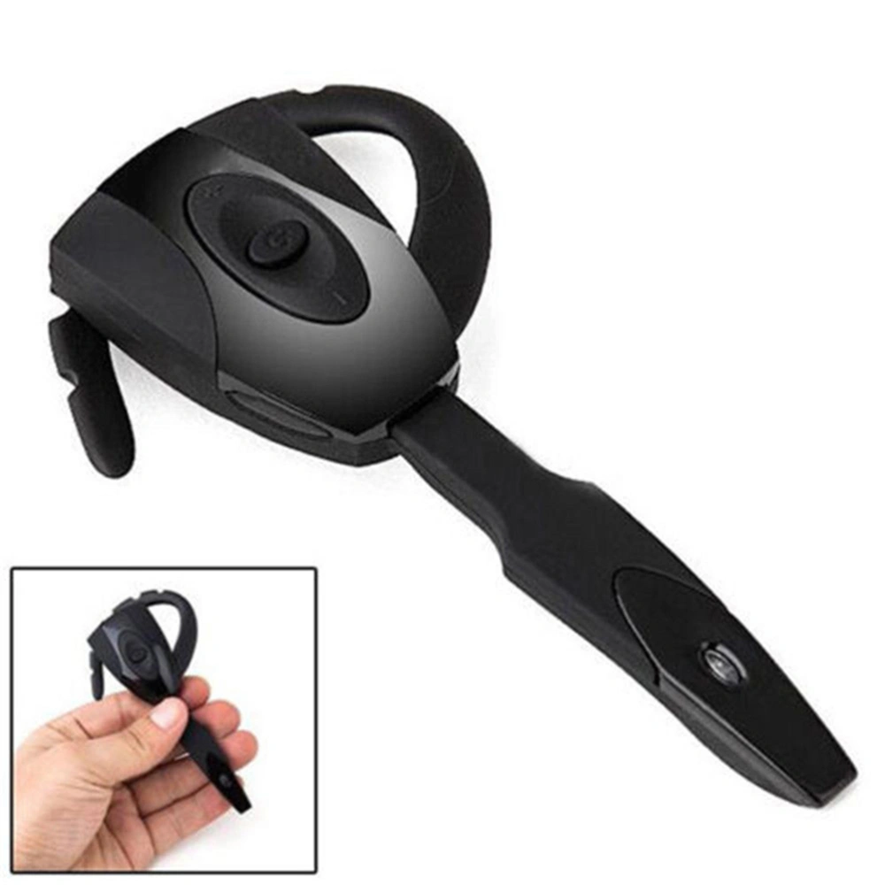 EX-01 Wireless Earphones Business Car DriverHeadset Rechargeable Stereo Handsfree Headphone (Black)