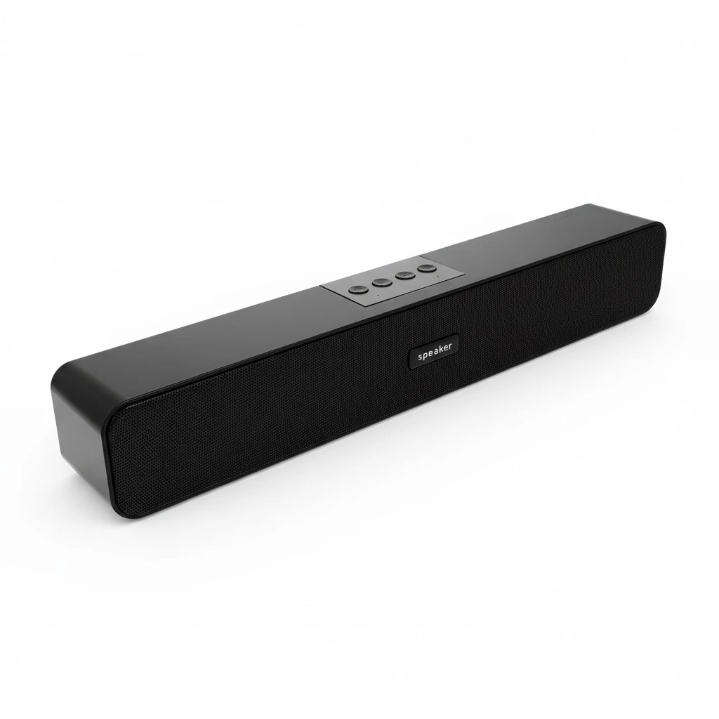 1Pc Wireless Speaker Mini Portable Computer Speaker Subwoofer Speaker
