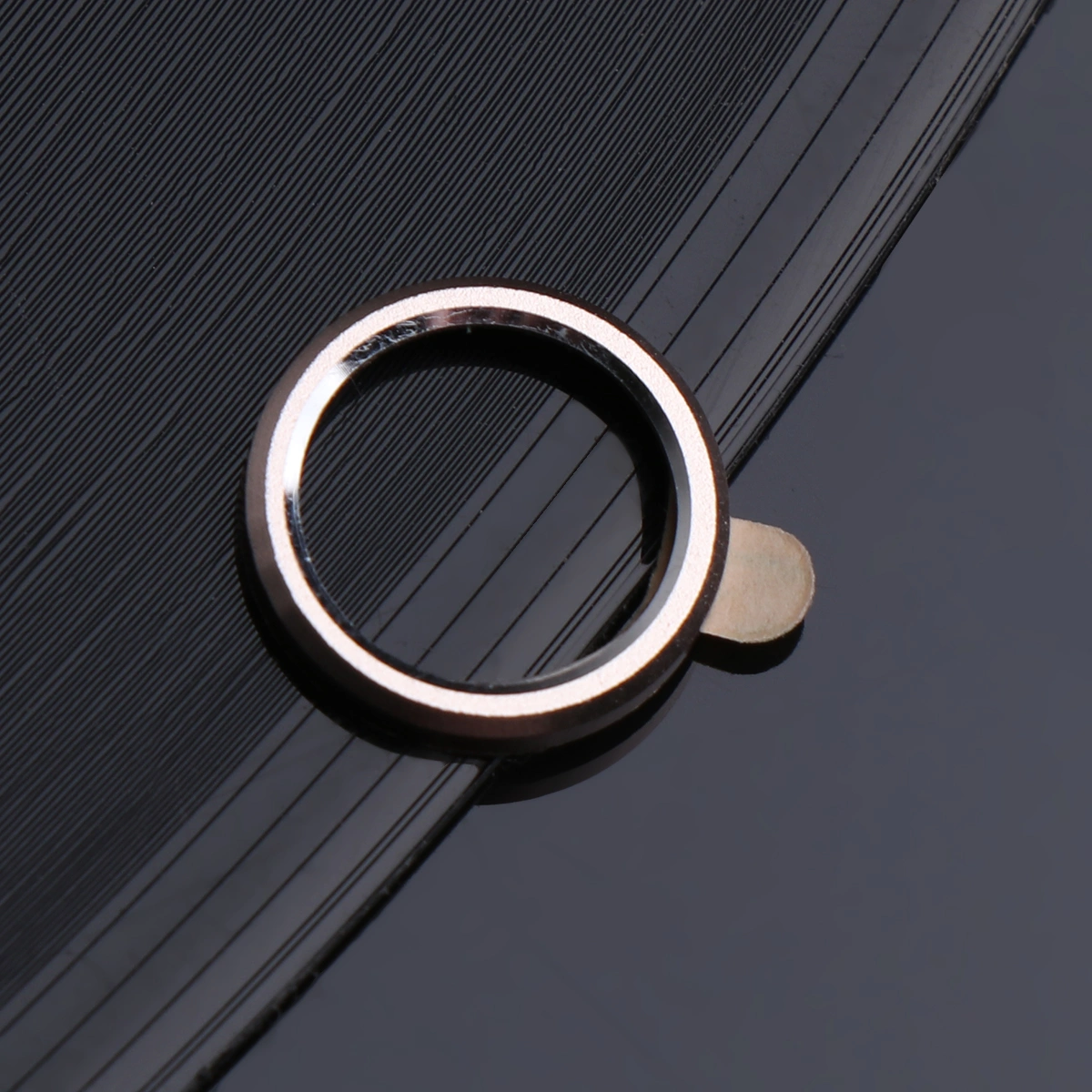3pcs Metal Camera Lens Protector Metal Ring Case Phone Rear Back Lens Camera Mobile Lens Protection Cover Guard Circle Compatible for iPhone XR (Golden)
