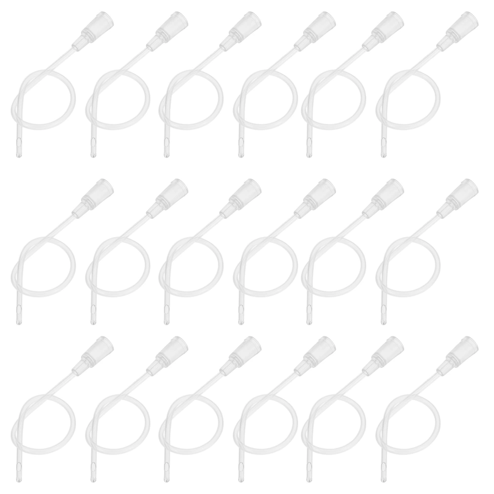 50pcs Disposable Anal Tubes Rectal Drug Tubes for Children Kids (White)