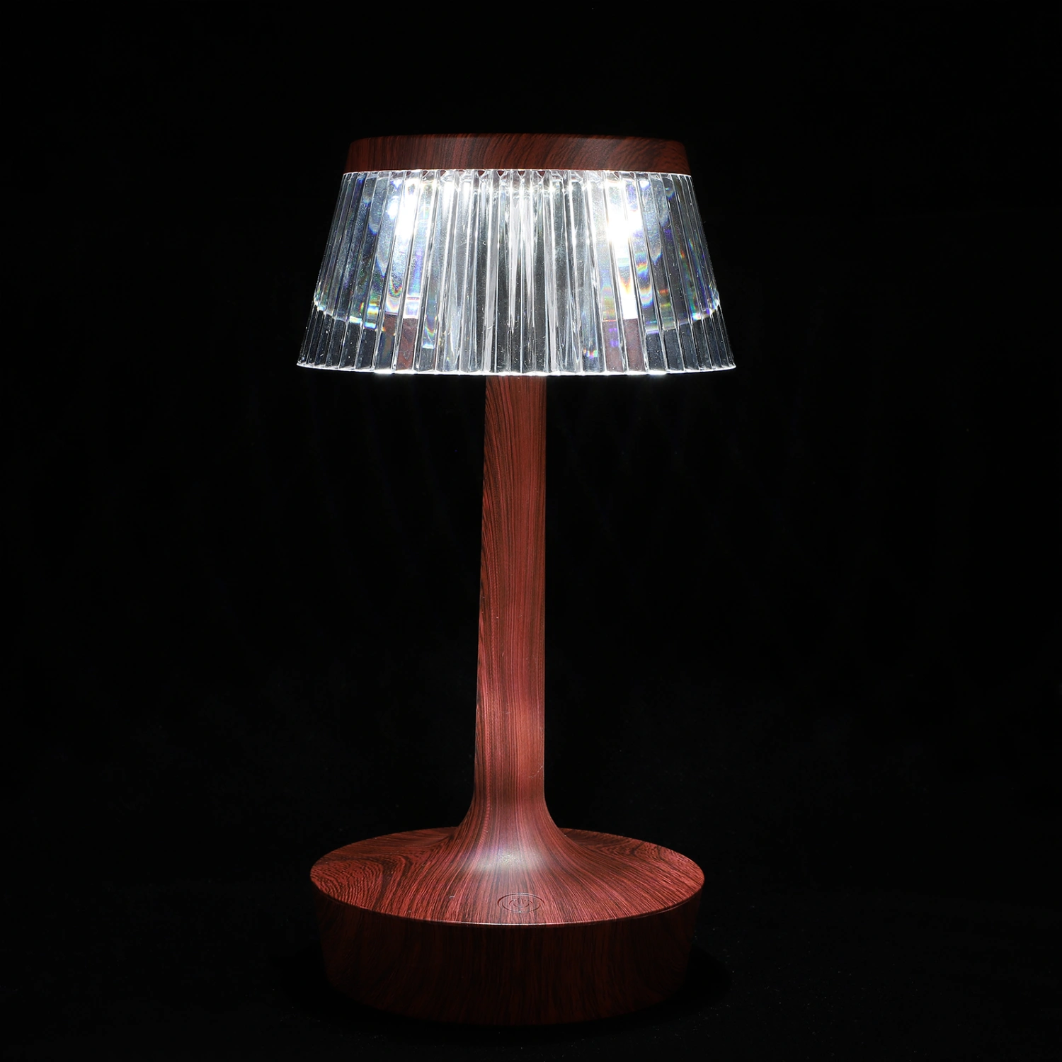 1 Set of Mushroom Shape Desk Lamp USB Touch Projection Atmosphere Lamp