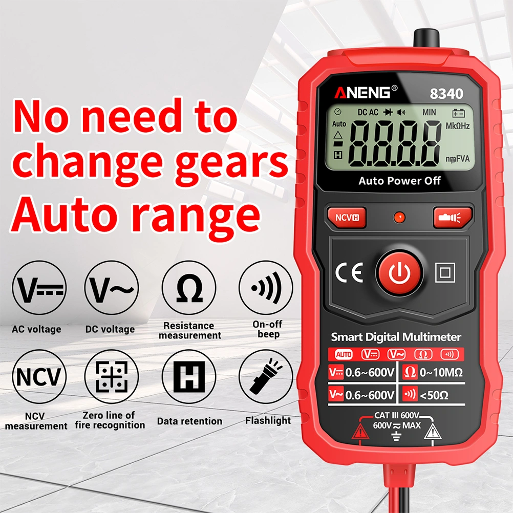 1 Set Automatic Multimeter Electrician Use Multimeter Professional Multimeter