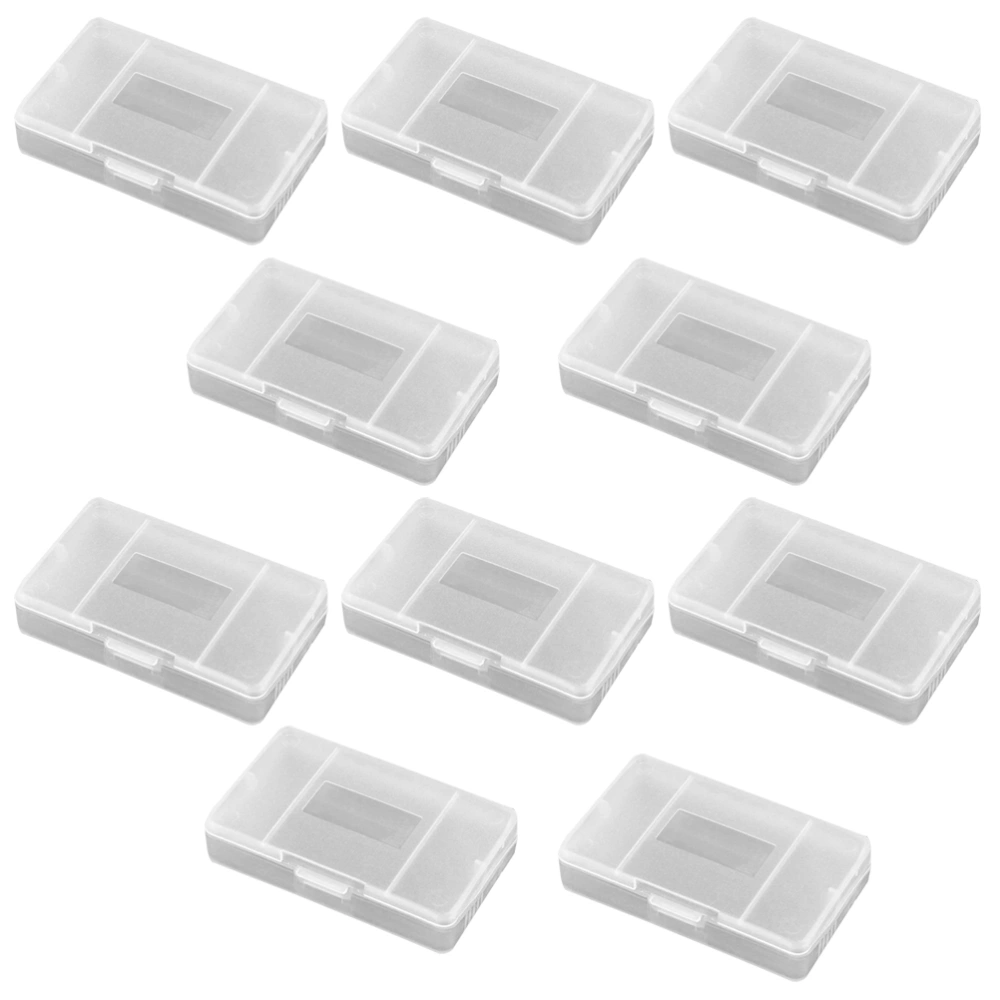 10PCS Game Card Case Compatible for GBA Game Protective Shell Gaming Accessory