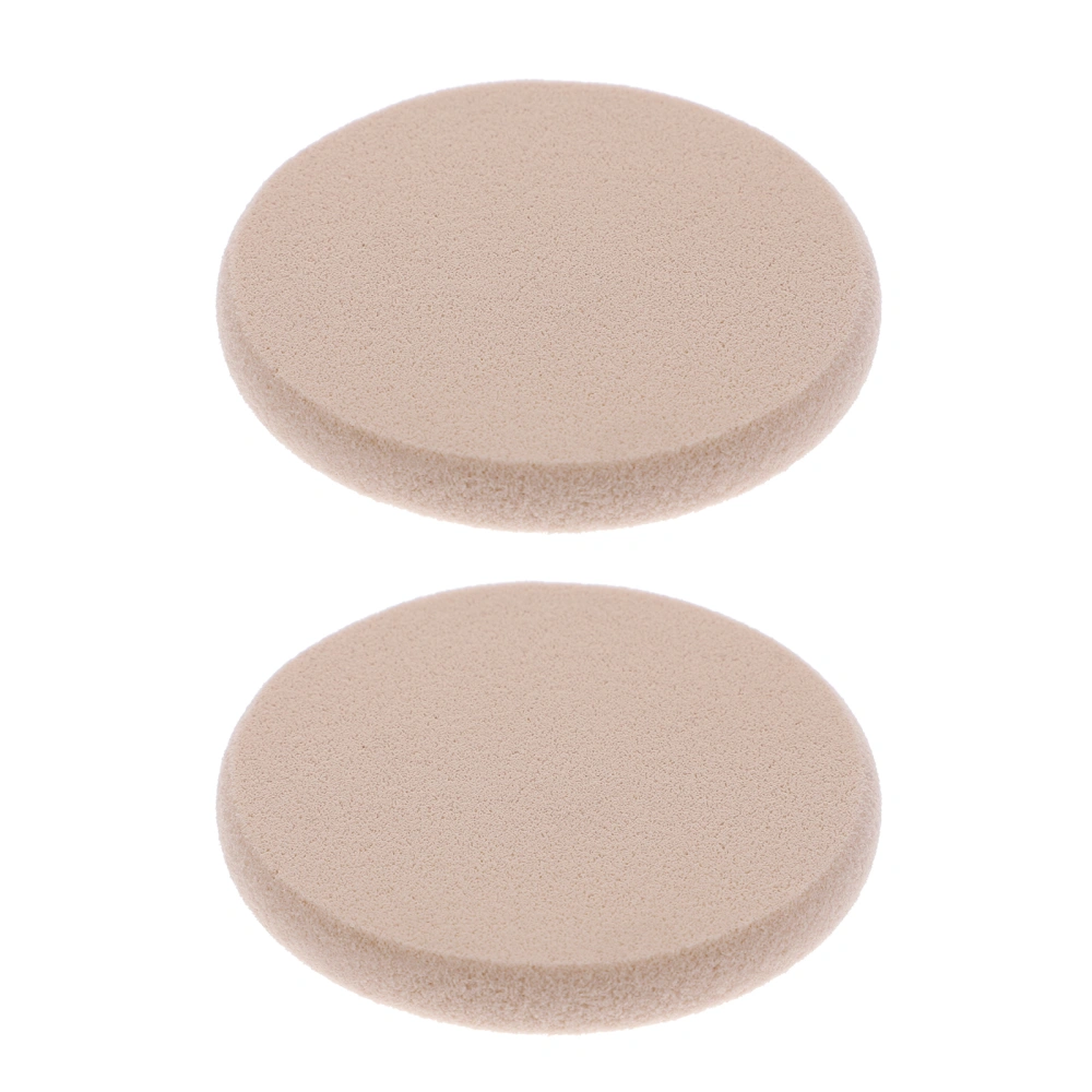 2pcs Makeup Sponges with 1 Travel Case Beauty Face Primer Compact Powder Puff