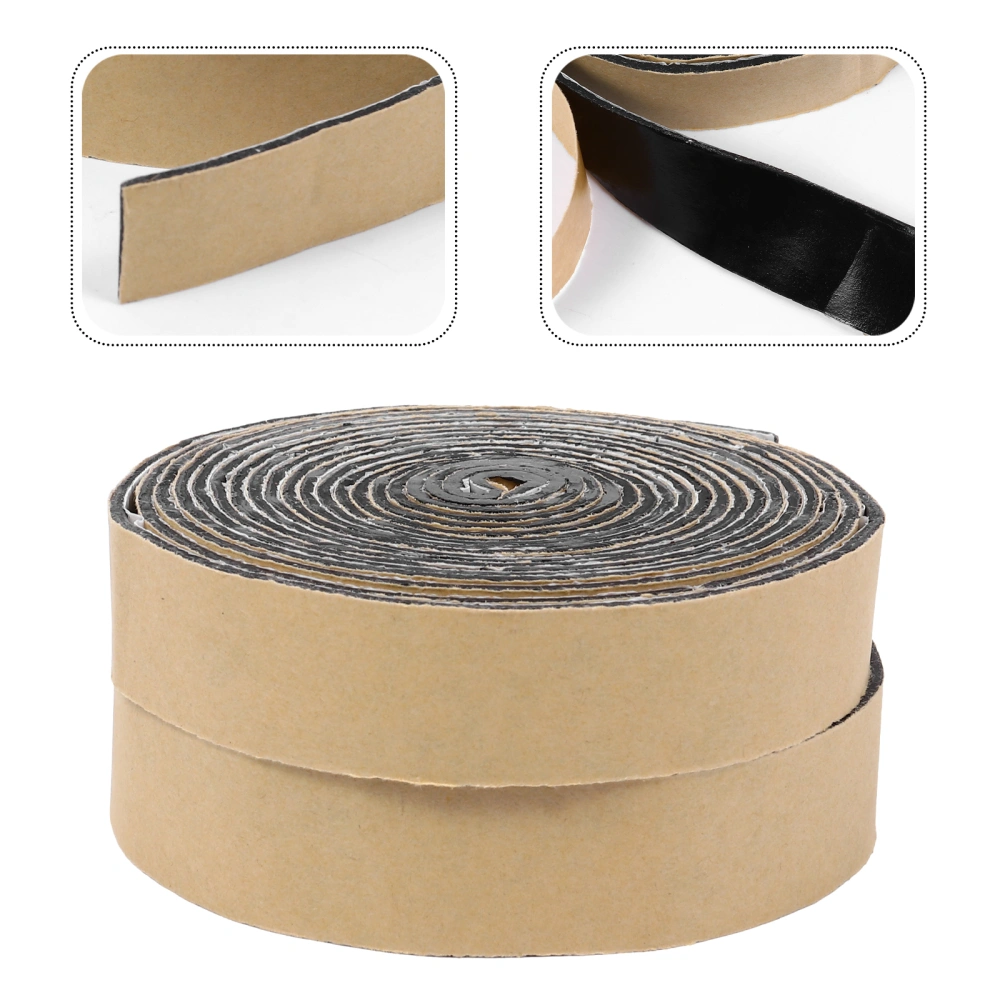 2Pcs Butyl Sealant Tape Butyl Rubber Sealant Multi-purpose Butyl Strips for Car