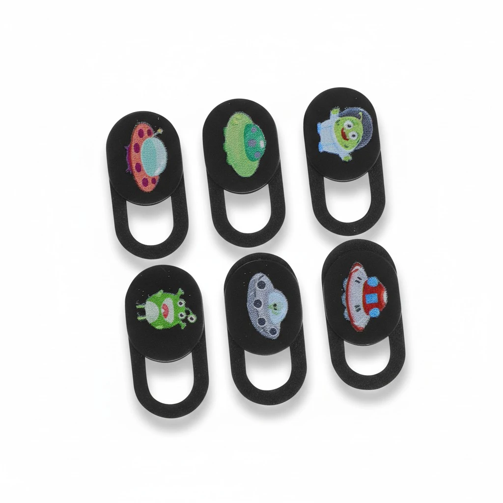 6 pcs Laptop Camera Cover Tablet Slide Webcam Cover Desktop Computer Camera Covers