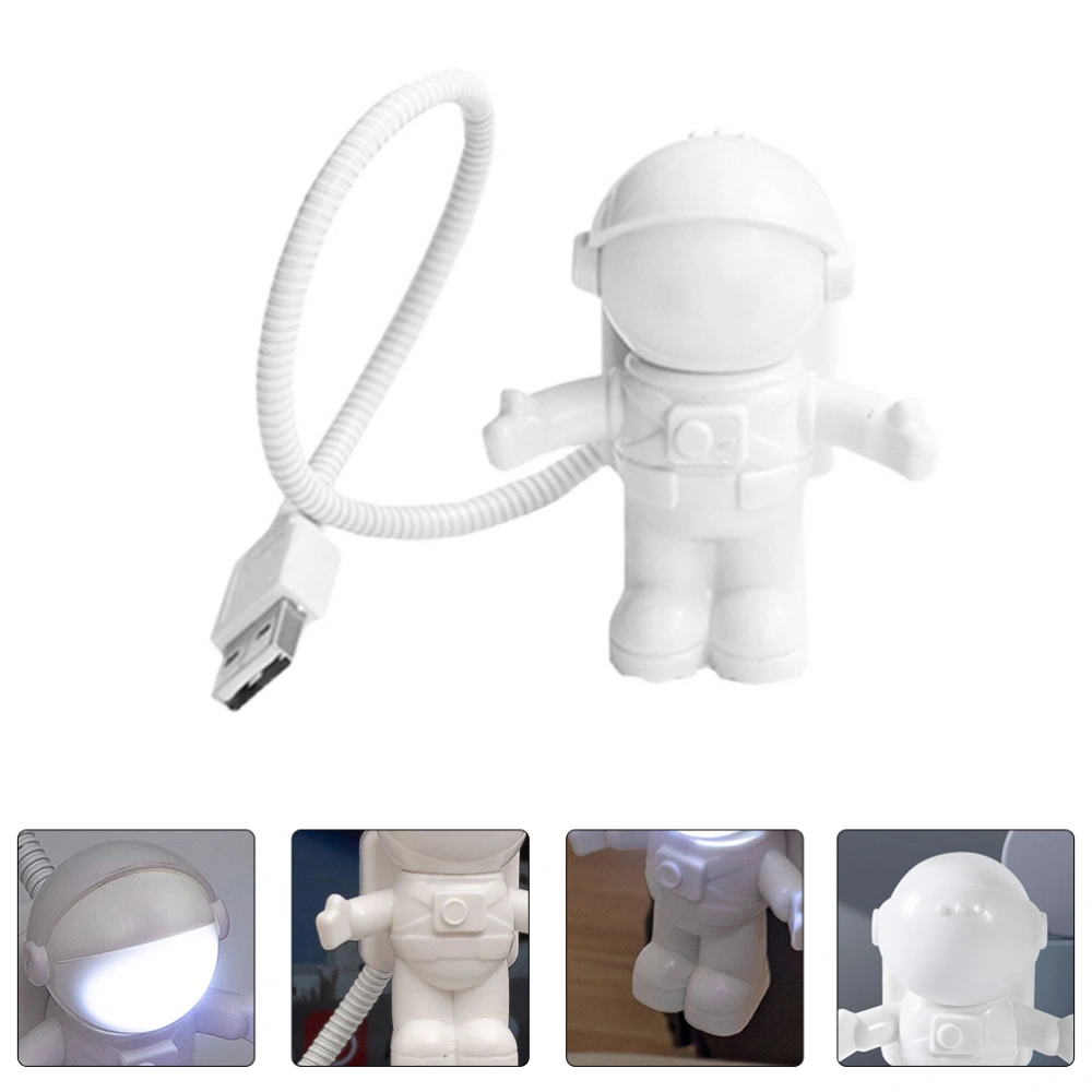 Creative Spaceman Astronaut LED Flexible USB Light for Laptop PC Computer