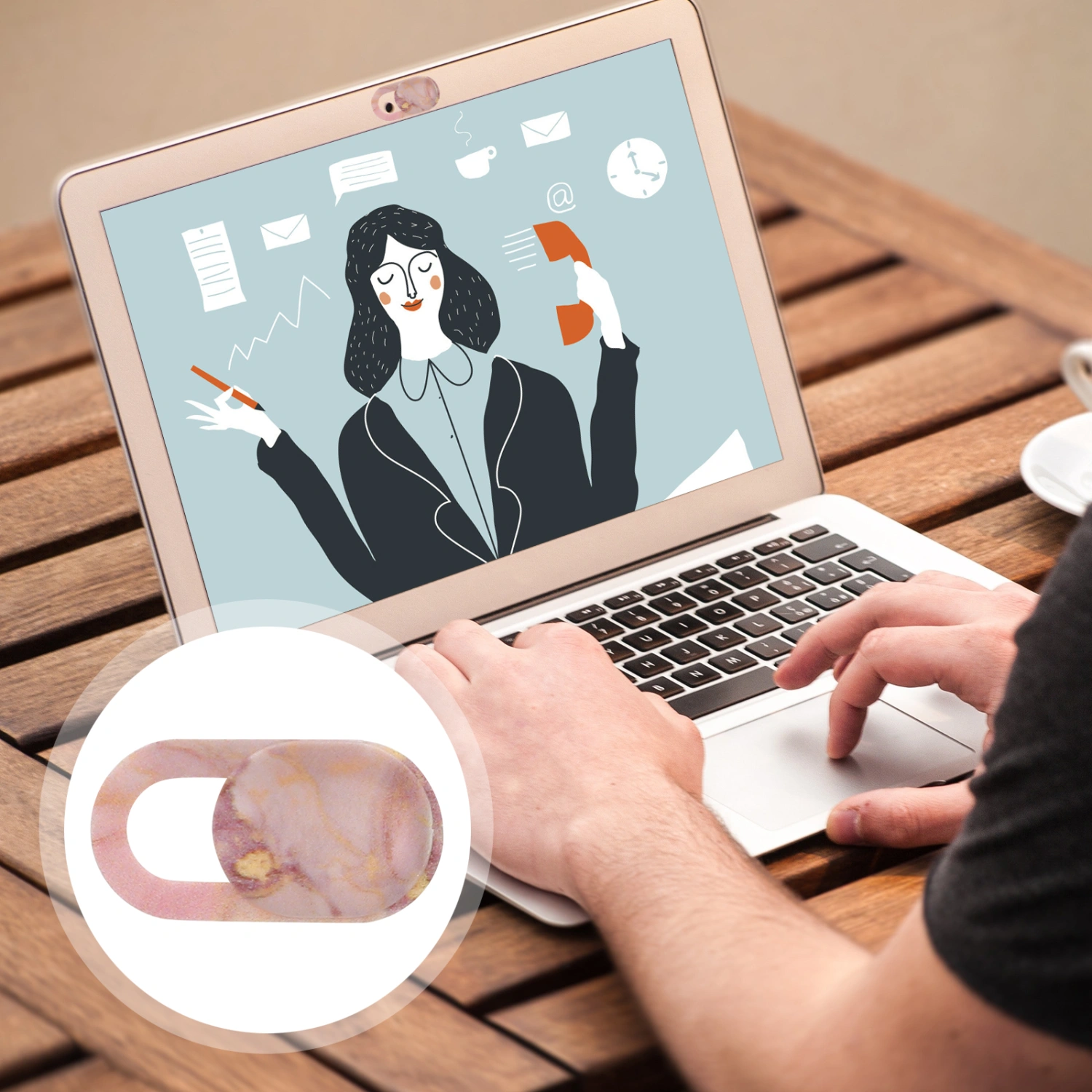 3pcs Laptop Webcam Covers Sliding Webcam Covers Phone Privacy Lens Protectors