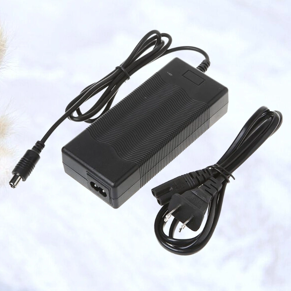 42V 2A Output 100-220V Input Scooter Charger Battery Adapter Power Supply Compatible for Xiaomi M365 Electric Scooter with US Plug (Black)