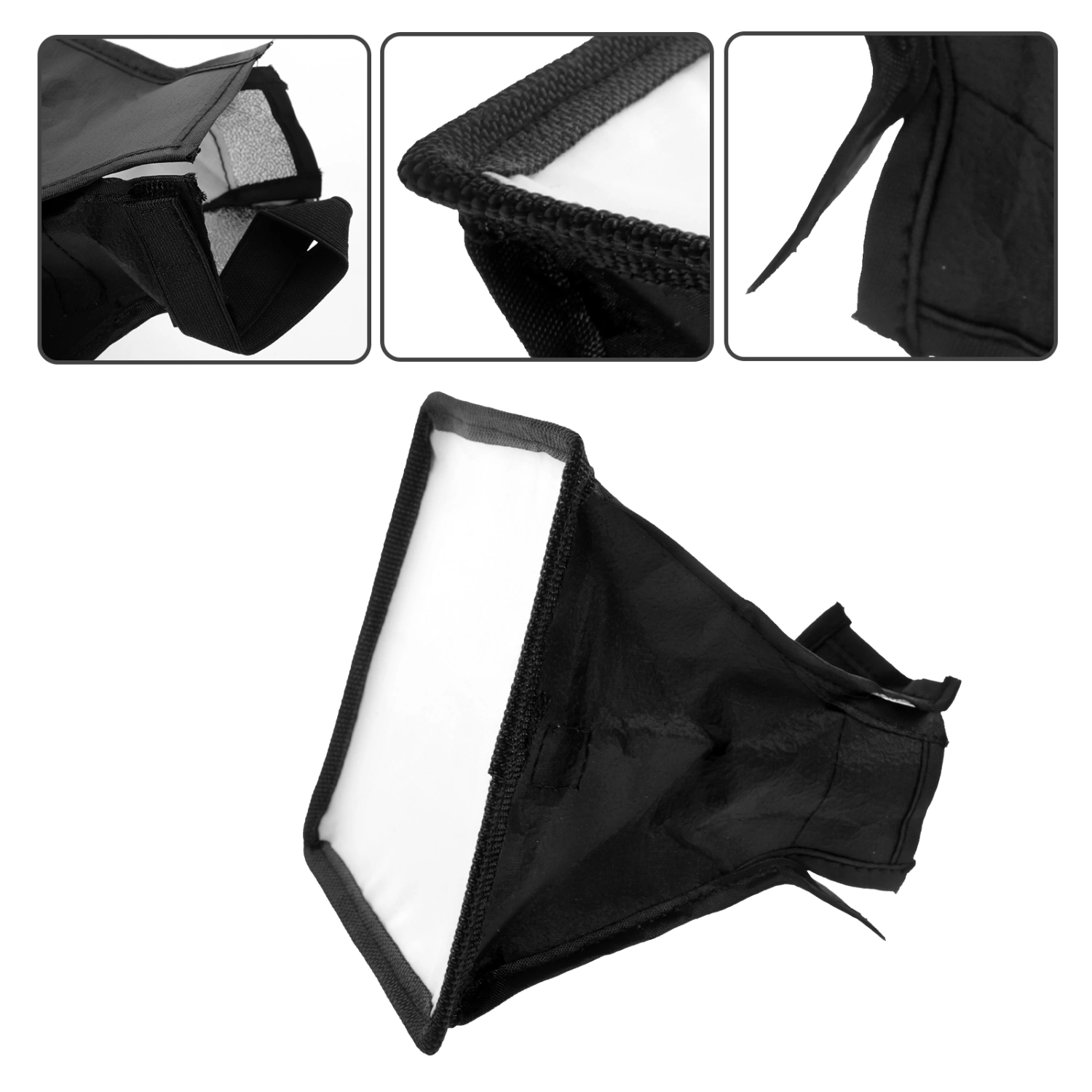 Camera Flash Diffuser Camera Top Flash Light Softbox Universal Flash Diffuser Portable Softbox