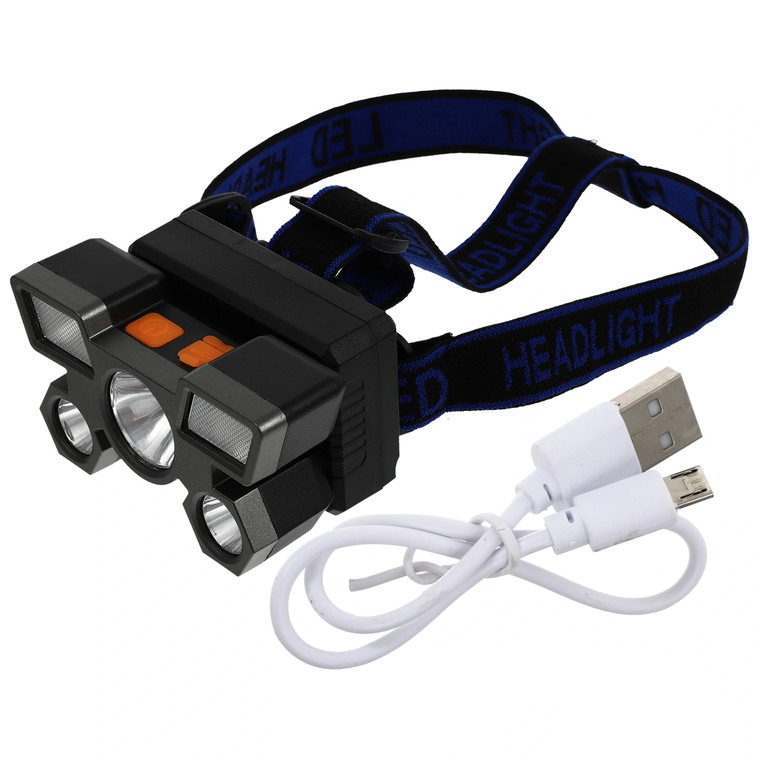 1pc LED Headlamp Outdoor Flashlight Safety Lamp Portable LED Headlight