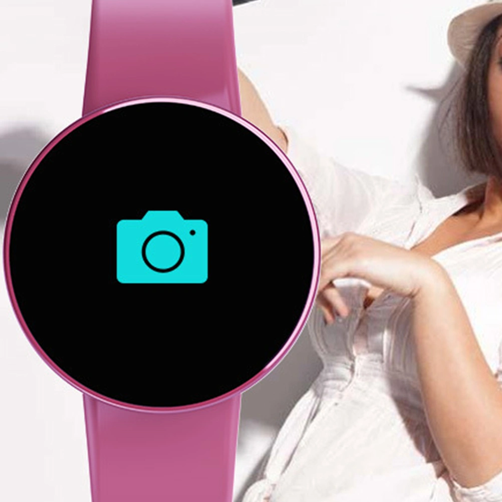 H8 IP67 Waterproof Smart Wristband Fitness Outdoor Bracelet Pedometer Sleep Monitor Message Display Smart Watch (Rose Gold)