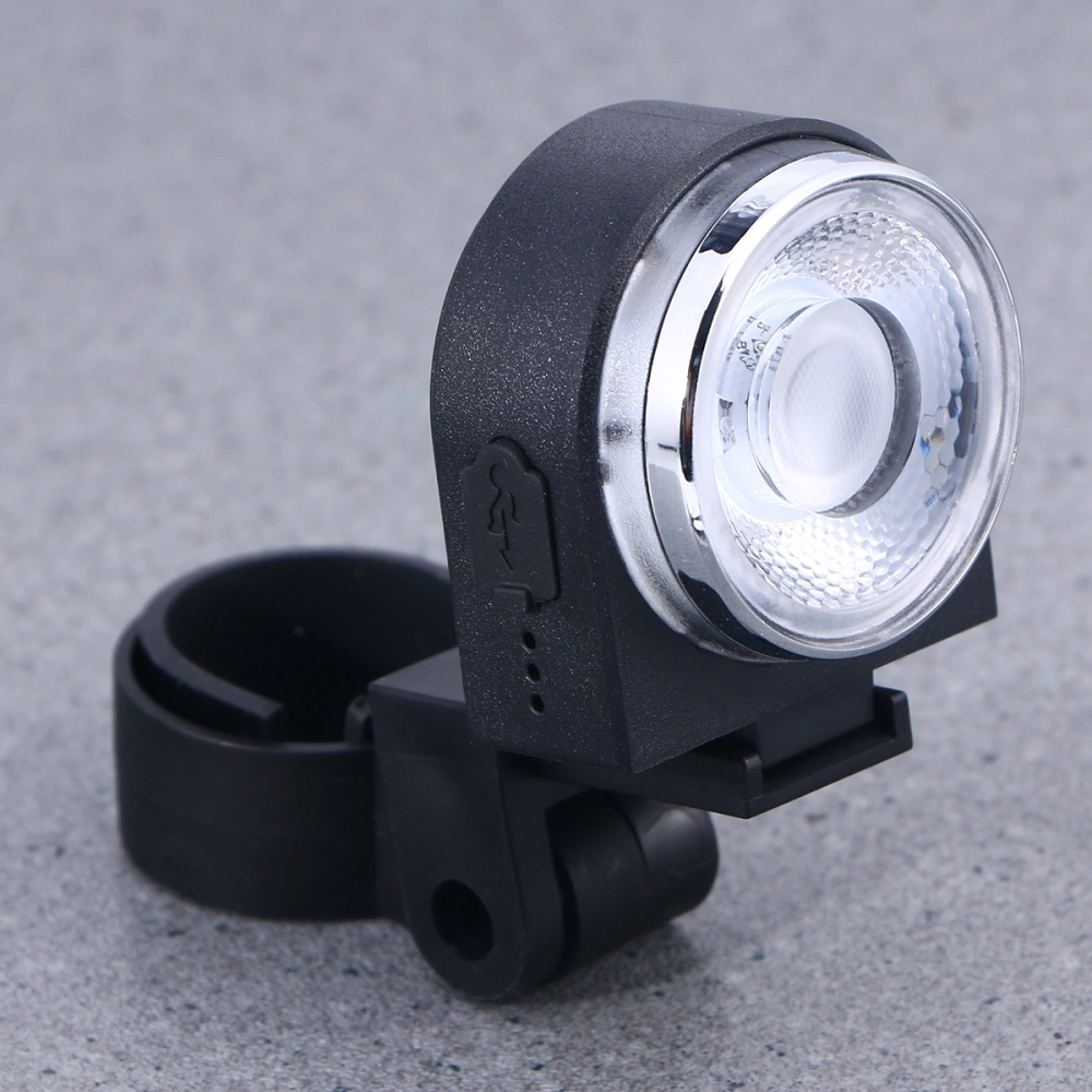 Bike Smart Light Rear LED Braking Lamp Safety Visual Warning USB Charging Creative Cycling Light