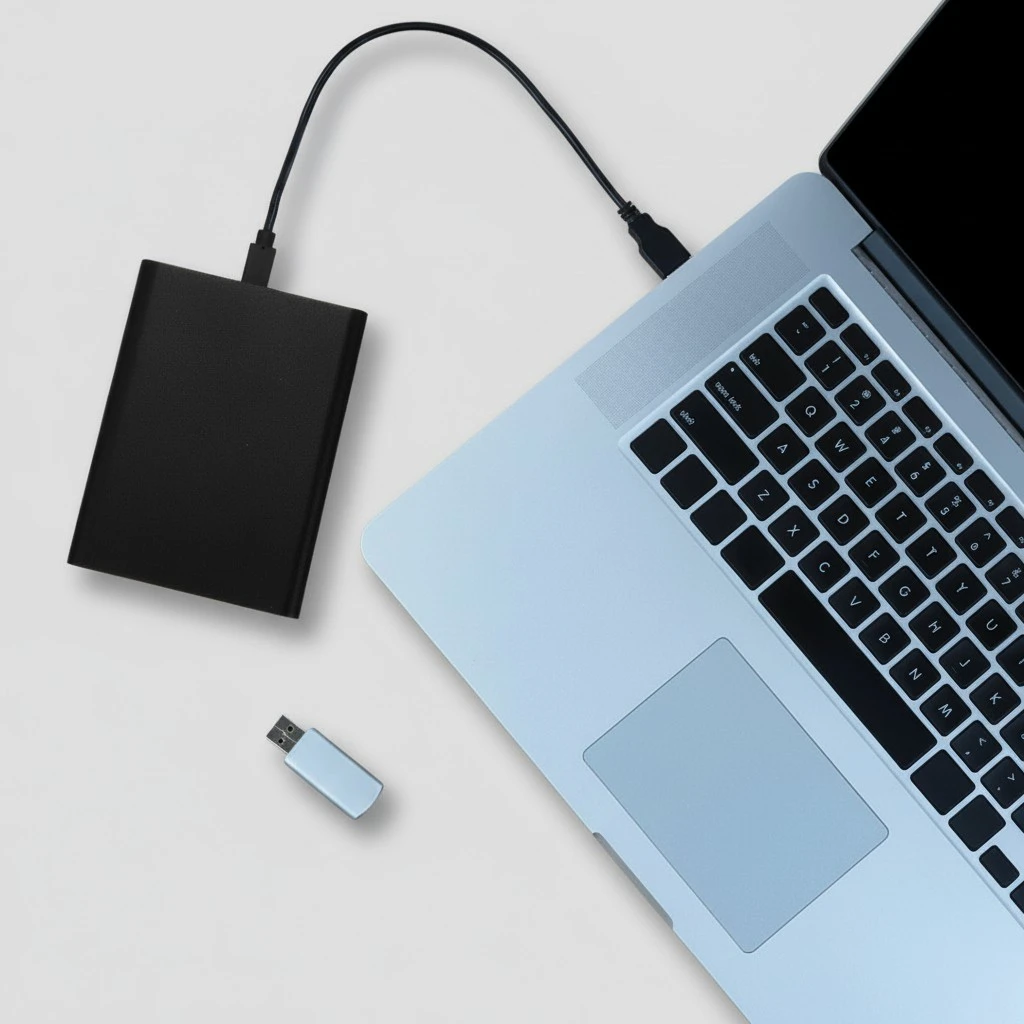 1pc Mobile SSD Mini Expansion Hard Disk Portable Hard Drive External Hard Drive