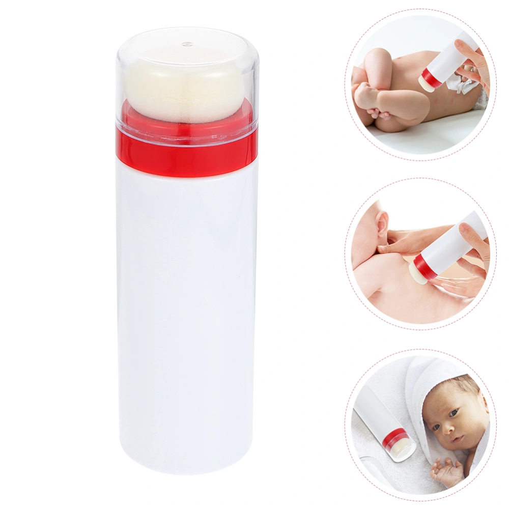 2 Pcs Infant Talcum Powder Containers Puff Boxes Baby Powder Boxes Bottles