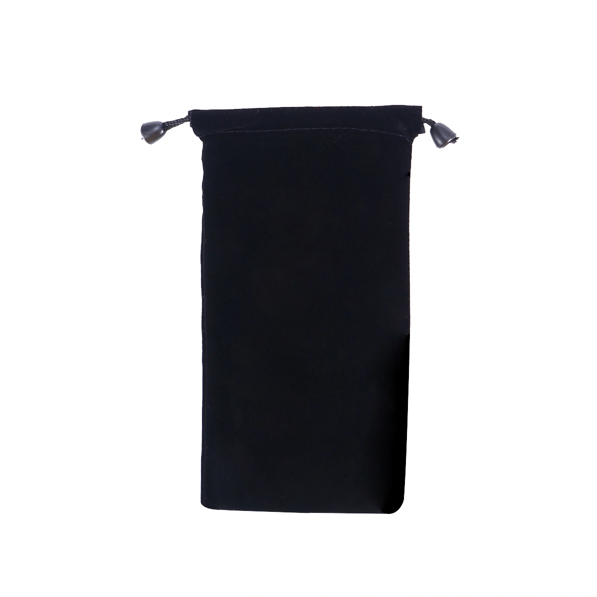 2Pcs Black Cloth Watch Storage Bag Jewelry Pouches Drawstring Bags