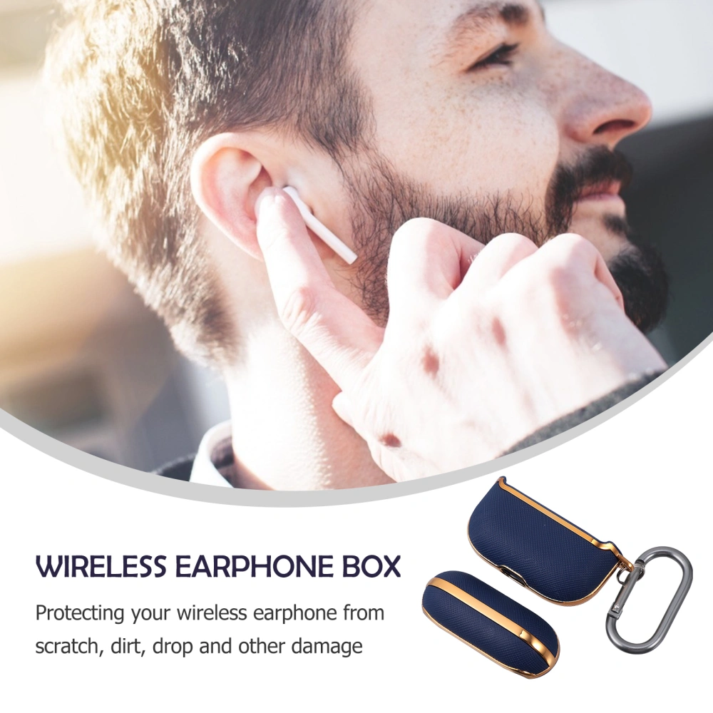 Wireless Headset Shell with Carabiner Protective Case Compatible for Airpods Pro