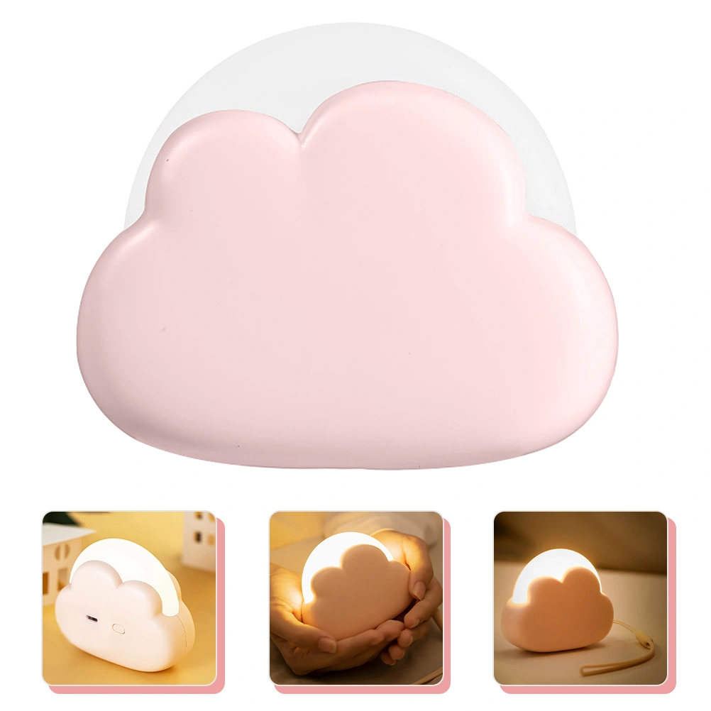 Led Night Light Bedroom Lighting Cloud Shape Rechargeable Nursing Light