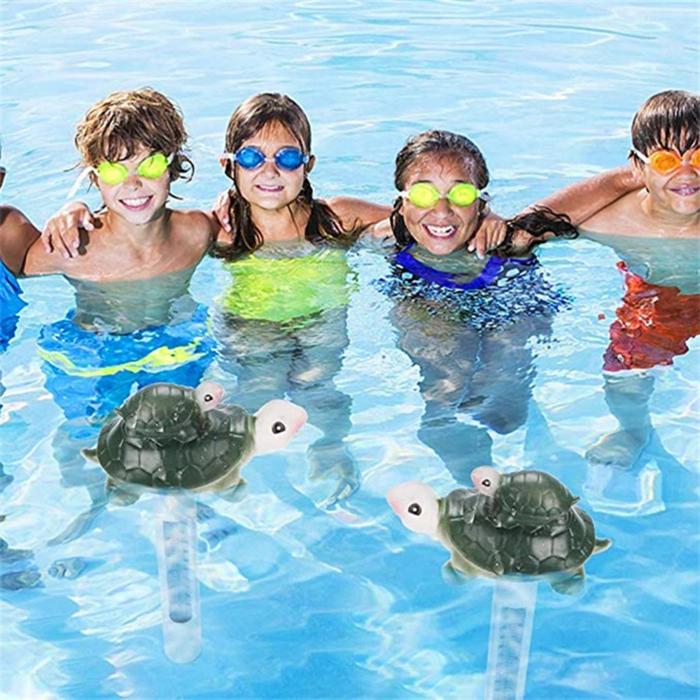 Spa Floating Thermometer Swimming Pool Thermometer Animal Cartoon Turtle Floating Thermometer