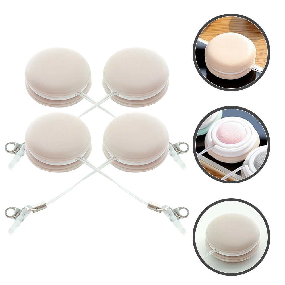 4pcs Phone Screen Cleaner Macaron Shape Wiper Screen Cleaner Cleaning Cloth