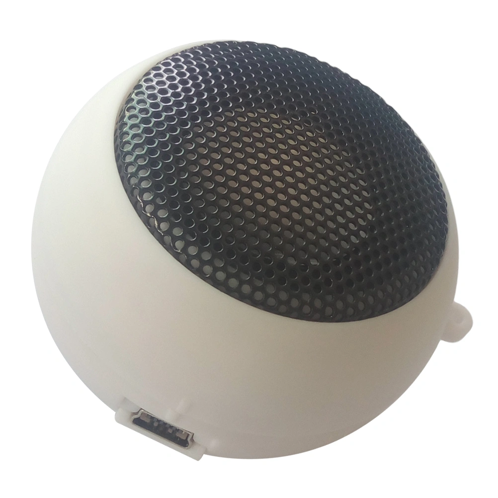 USB Rechargeable Wired Speaker with 3.5mm AUX Input for Laptop Phone Tablet